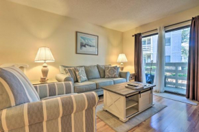 Walk to Beach Resort-Style Hilton Head Condo!